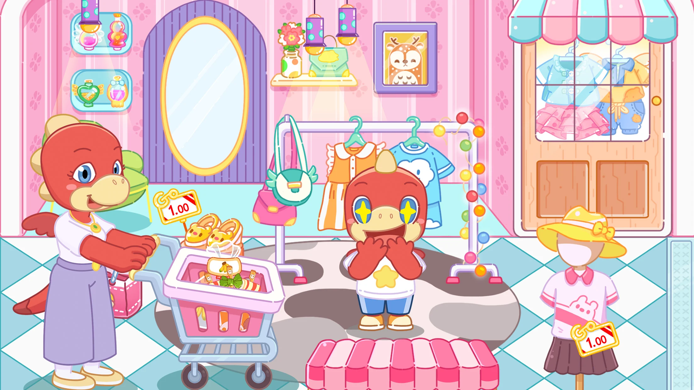 Funny Shop Gogo shopping game screenshot
